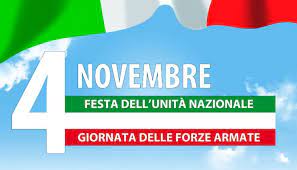 4 Novembre Festa delle Forze Armate e dell’Unità Nazionale