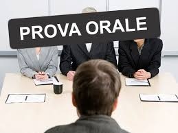 AVVISO RELATIVO ALLA PROVA ORALE - COMUNICAZIONE LUOGO SVOLGIMENTO PROVA ORALE E MODALITÀ DI VALUTAZIONE
