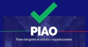 SEZIONE DEL PIAO “PROGRAMMAZIONE RISCHI CORRUTTIVI E TRASPARENZA” PROCEDURA APERTA DI CONSULTAZIONE 